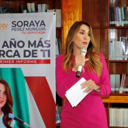 SEGUIRÉ SIRVIENDO A TABASCO CON EMOCIÓN, PASIÓN Y RESULTADOS: SORAYA PÉREZ